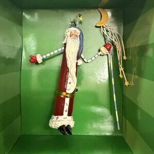 Department 56 Lollysticks Santa with Moon & Stars Whimsical Figurine Kym Bowles